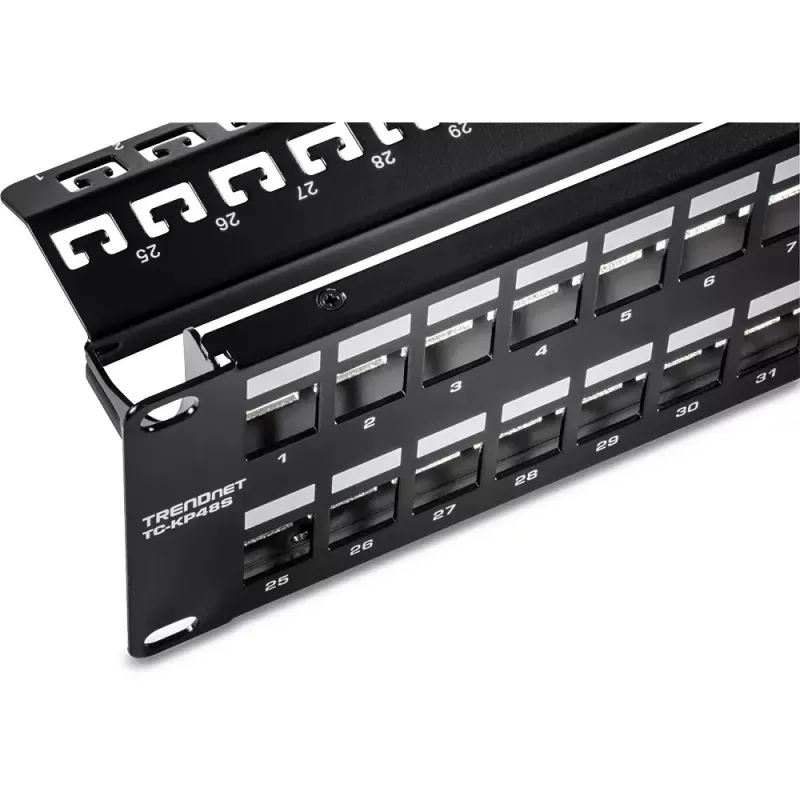 Panel de parcheo 2U Trendnet TC-KP48S