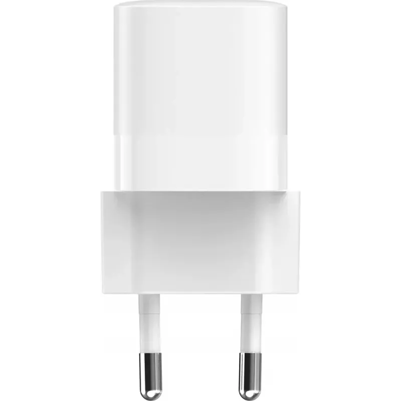 Cargador USB-C Vision 30W con enchufe EU Blanco Fuente de alimentación universal