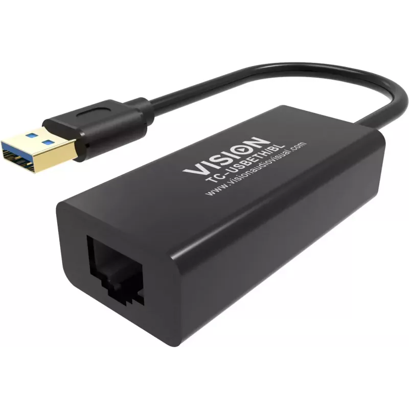 Tarjeta de red Vision TC-USBETH/BL