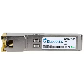 BlueOptics TEG-10GBRJ-BO Transceptor SFP+ de cobre, RJ45, 10GBASE-T, 30 m