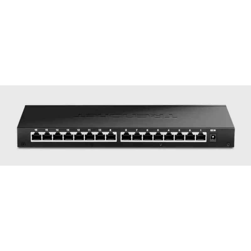 Switch no gestionado Trendnet TEG-S3160 16 puertos 2.5G Ethernet sobremesa negro