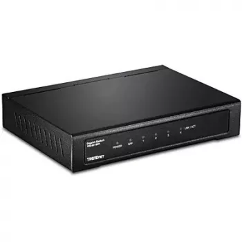 Switch de red no gestionado Trendnet TEG-S51SFP