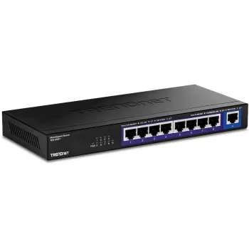 TRENDnet TEG-S591 switch Ethernet no gestionado de 8 puertos 2,5G, 100/1000/2500, 60 Gbit/s, tabla MAC 4000, montaje en pared