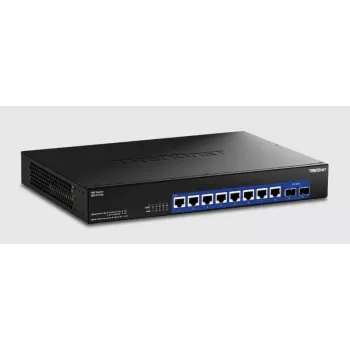 Switch no gestionado Trendnet TEG-S7102 10G Ethernet 8 puertos negro