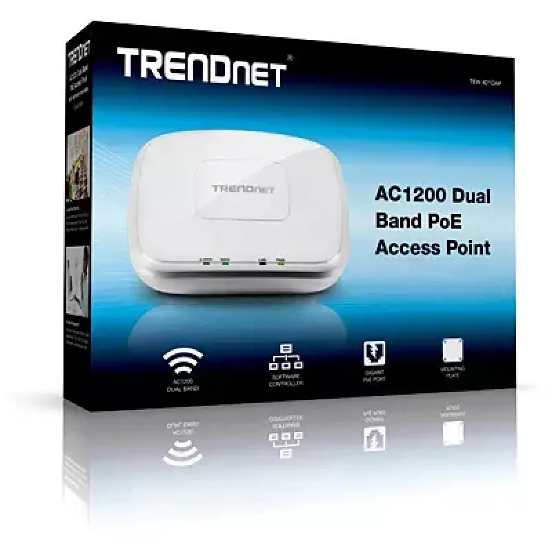 Punto de acceso Trendnet TEW-821DAP v1.0R 2,4 GHz 5 GHz Wi-Fi