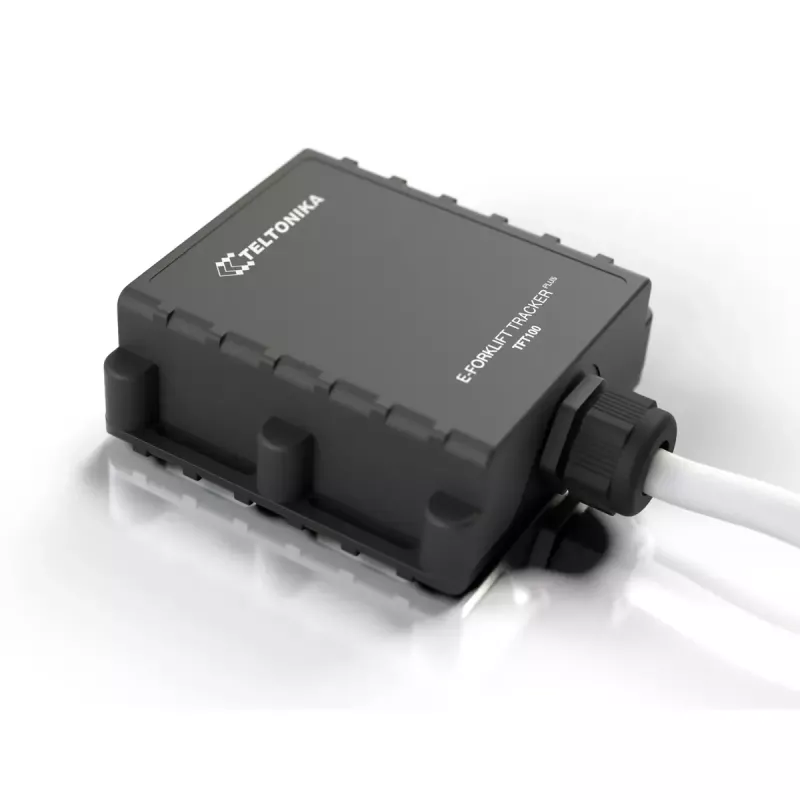 Rastreador Teltonika TFT100 interfaz CAN moto negro