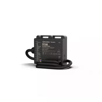 Rastreador Teltonika TFT100 interfaz CAN moto negro