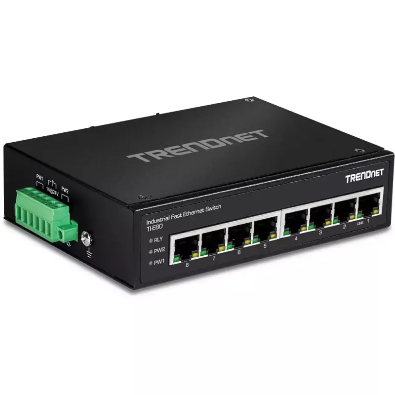 Switch no gestionado Trendnet TI-E80