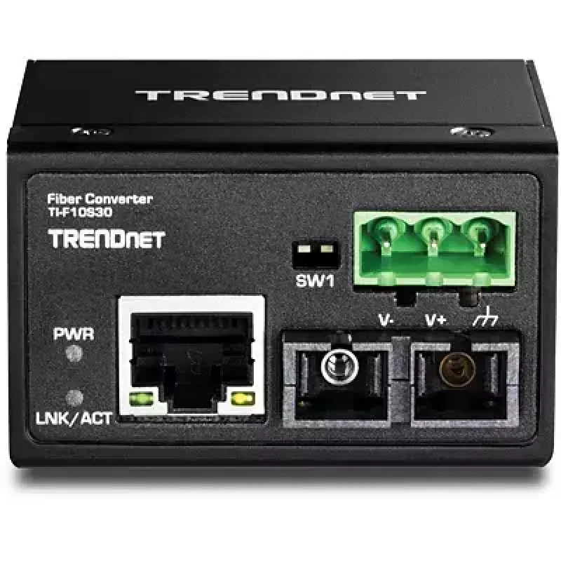 Convertidor de medios de red Trendnet TI-F10S30