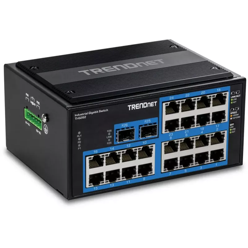 Switch de red Trendnet TI-G262 24 puertos 52 Gbit/s
