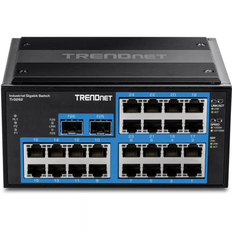 Switch de red Trendnet TI-G262 24 puertos 52 Gbit/s