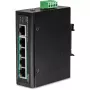 Switch no gestionado Trendnet TI-PE50 Power over Ethernet negro