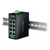 Switch Fast Ethernet PoE no gestionado TRENDnet TI-PELC80 — 8x 10/100 Mbps RJ-45, IEEE 802.3af/at, 48–56V DC, montaje en pared