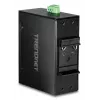 Switch Fast Ethernet PoE no gestionado TRENDnet TI-PELC80 — 8x 10/100 Mbps RJ-45, IEEE 802.3af/at, 48–56V DC, montaje en pared