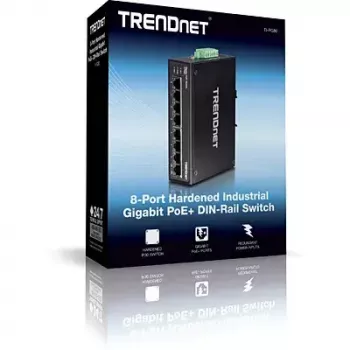 Switch no gestionado Trendnet TI-PG80