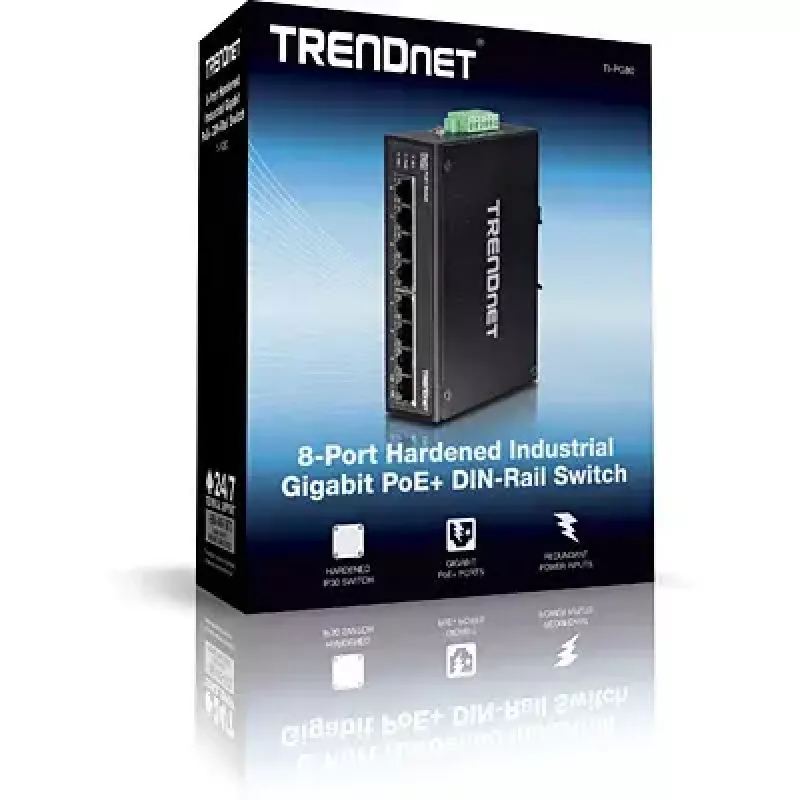 Switch no gestionado Trendnet TI-PG80