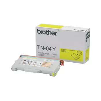 Brother TN-04Y Cartucho de tóner 1 ud. Original amarillo