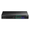 TRENDnet TPE-1020SB Switch PoE++ Web Smart Gigabit de 10 puertos, 8x Gigabit + 2x SFP