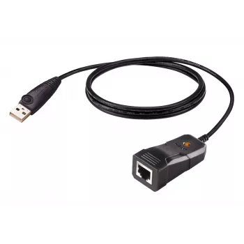 ATEN UC232BF cable serie negro 1,2 m USB Type-A RJ-45