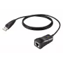 ATEN UC232BF cable serie negro 1,2 m USB Type-A RJ-45