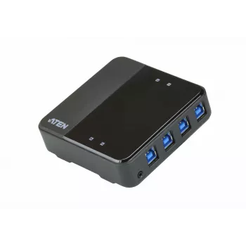 ATEN conmutador de uso compartido USB a USB-C de 4 puertos