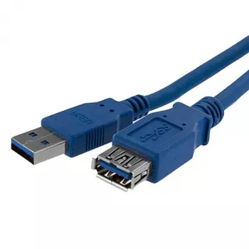 StarTech.com cable alargador SuperSpeed USB 3.0 de 1 m azul A a A - M/H