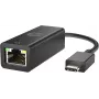 Adaptador HP USB-C a RJ45, USB Type-C, RJ-45, conector macho, negro, Business, Windows 10, Windows 7, Windows 8, Windows 8.1