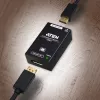 Repetidor AV ATEN 4K Display Port Booster VB905-AT-G — 4K (4096×2160), con cable, alcance de 20 m, 5 V/2,6 A, negro
