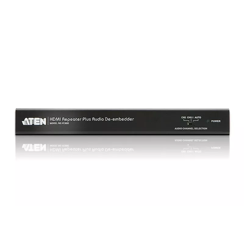 Repetidor de vídeo HDMI ATEN con de-embedder de audio