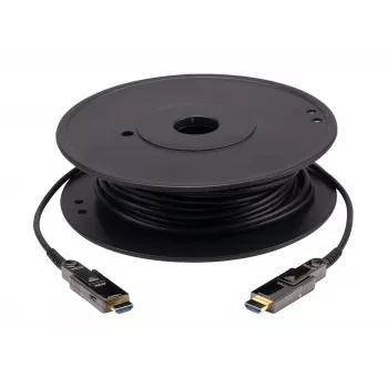 Cable óptico activo HDMI True 4K ATEN 10M, 10 m, HDMI Type D (Micro), HDMI Type D (Micro), 3D, 18 Gbit/s, negro