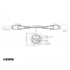 Cable HDMI ATEN VE7834A 60 m Type-A Type-D 18 Gbit/s negro