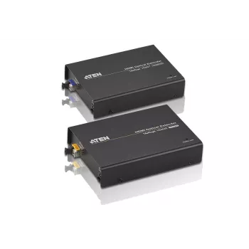 Extensor de audio/vídeo HDMI ATEN + IR + RS232 mediante una fibra óptica (600 m)