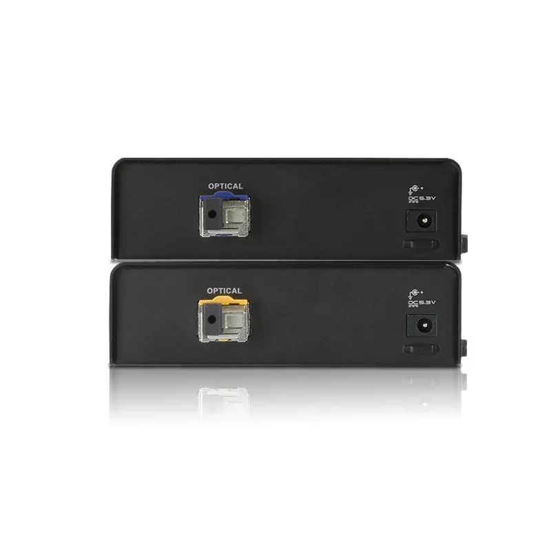Extensor de audio/vídeo HDMI ATEN + IR + RS232 mediante una fibra óptica (600 m)