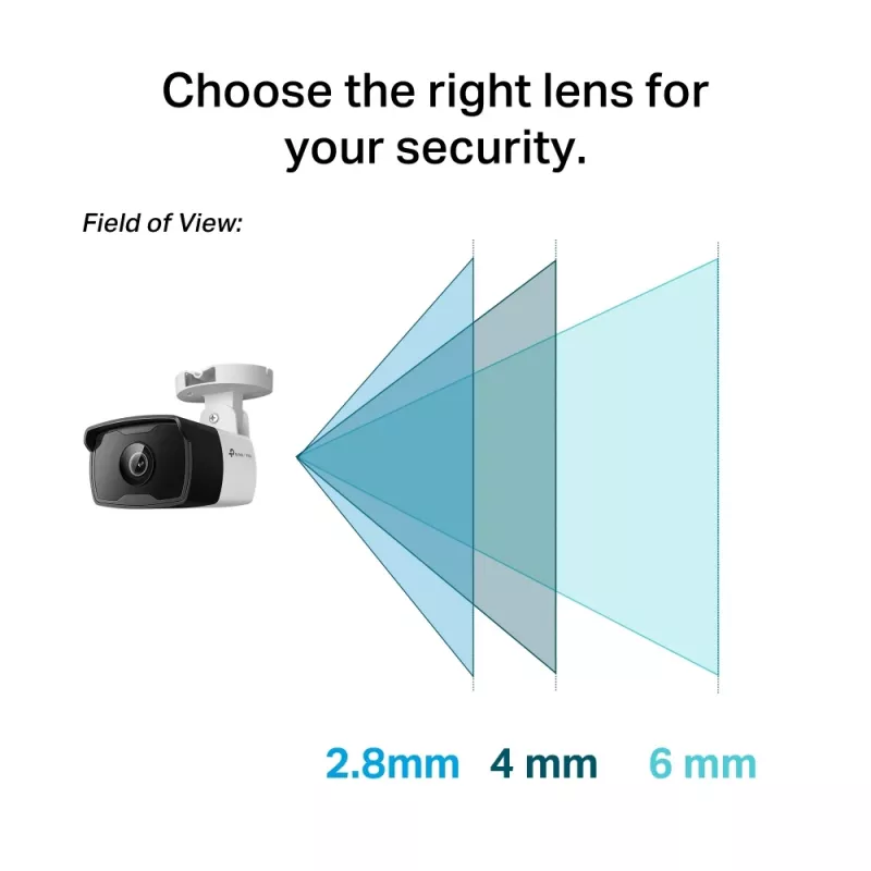 TP-Link VIGI C330I(4MM) Cámara de seguridad Cámara de seguridad IP tipo bala Exterior 2304 x 1296 píxeles Techo/Pared/Mástil