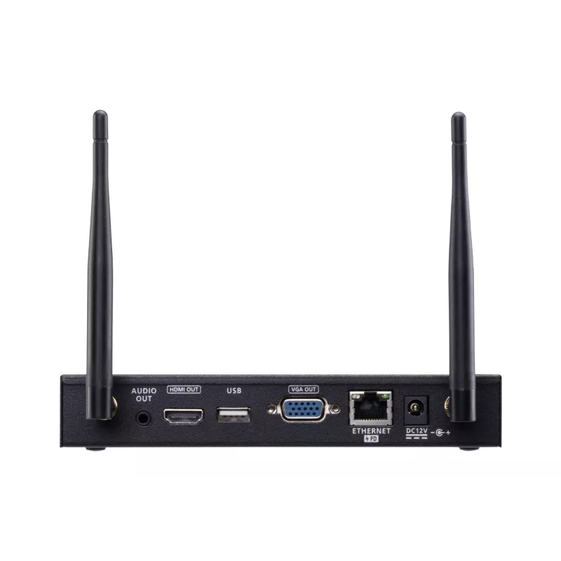 ATEN 4K Wireless Presentation Switch Sobremesa Negro HDMI VGA Wi-Fi 5