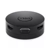 DELL DA300 Cableado USB 3.2 Gen 2 (3.1 Gen 2) Type-C Negro