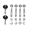 Rack de pared LogiLink W66Z30G 6U gris 30 kg IP20