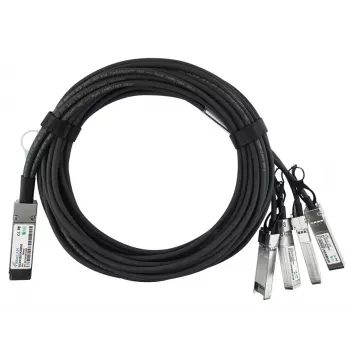 Cable de fibra óptica InfiniBand BlueOptics X66120-1-BL 1 m QSFP 4 x SFP+