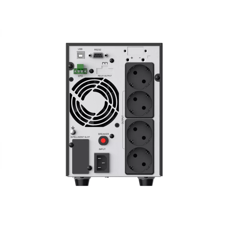 Conceptronic ZEUS52ES2K 2000VA 1800W SAI torre online, Schuko