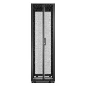 APC Easy Rack, 42U, Negro, con techo, ruedas, patas, 4 soportes y paneles laterales, sin suelo, 1991H x 600B x 1200T mm