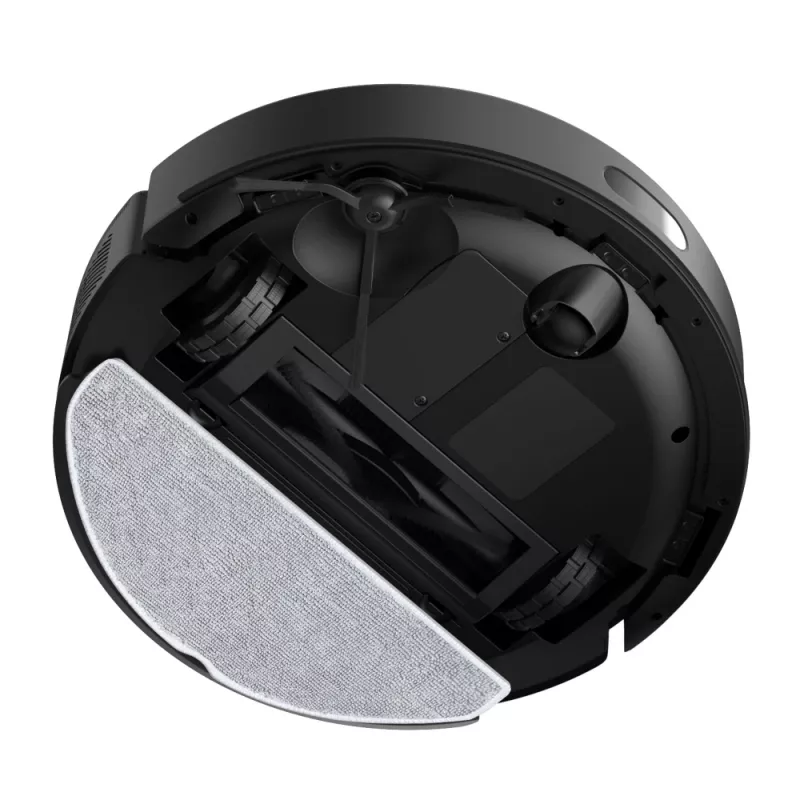 TP-Link Tapo Robot aspirador, sin bolsa, negro, redondo, recargable, 55 dB, 0,3 L