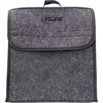 Bolsa de almacenamiento InLine 16299I para cable de carga EV hasta 7,5 m, gris