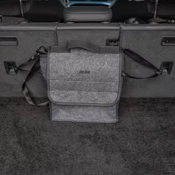 Bolsa de almacenamiento InLine 16299I para cable de carga EV hasta 7,5 m, gris