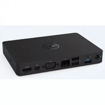 DELL WD15 180W USB 3.2 Gen 1 (3.1 Gen 1) Type-C con cable negro