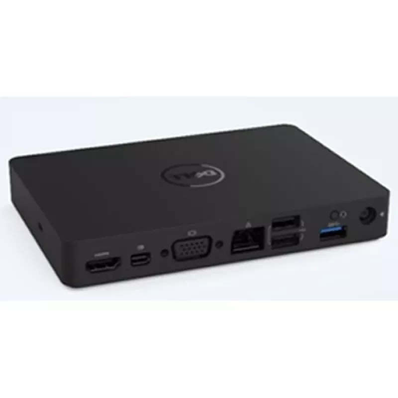 DELL WD15 180W USB 3.2 Gen 1 (3.1 Gen 1) Type-C con cable negro