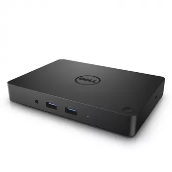 DELL 452-BCCX Estación de acoplamiento/replicador de puertos para portátil con cable Negro