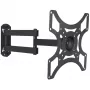 Techly Soporte de pared para LCD LED 19-37'' inclinable 2 articulaciones Negro ICA-LCD 2923B