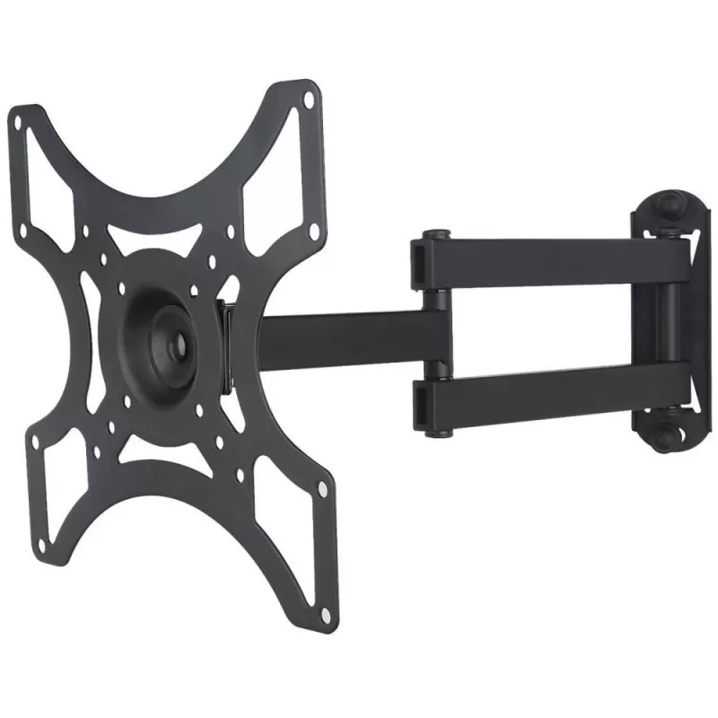 Techly Soporte de pared para LCD LED 19-37'' inclinable 2 articulaciones Negro ICA-LCD 2923B