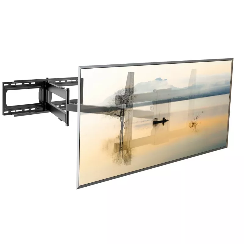 Techly ICA-PLB-721 Soporte de TV/Base 2,03 m (80 pulgadas) Negro