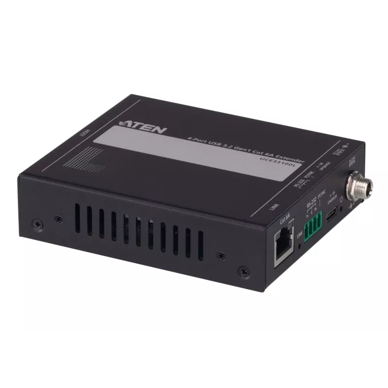 ATEN UCE33100 Extensor de red transmisor y receptor de red Negro